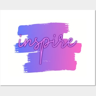 inspire Posters and Art